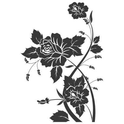Vinilo Decorativo Floral FL015 2