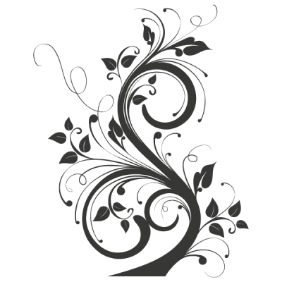 Vinilo Decorativo Floral FL016