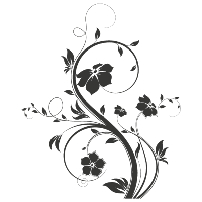 Vinilo Decorativo Floral FL018