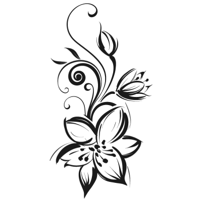 Vinilo Decorativo Floral FL020