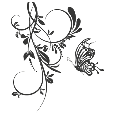 Vinilo Decorativo Floral FL040