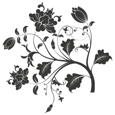 Vinilo Decorativo Floral FL047