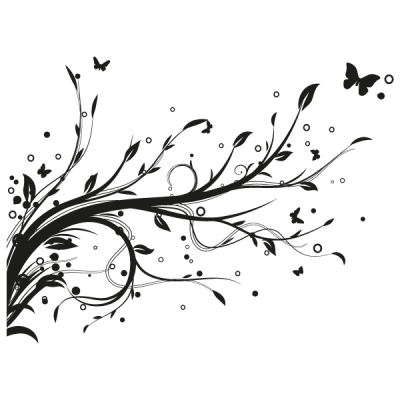 Vinilo Decorativo Floral FL052 2