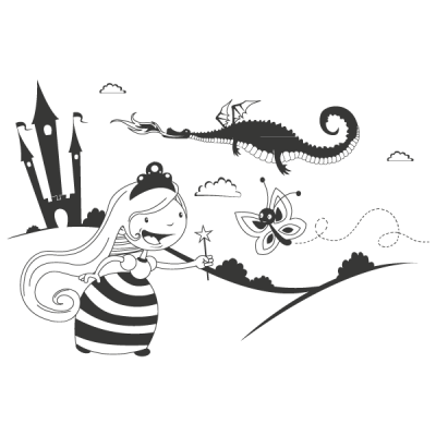 Vinilo Decorativo Infantil IN046