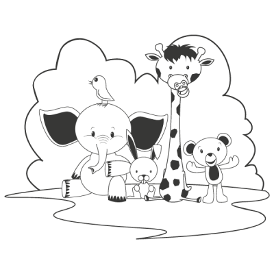 Vinilo Decorativo Infantil IN051