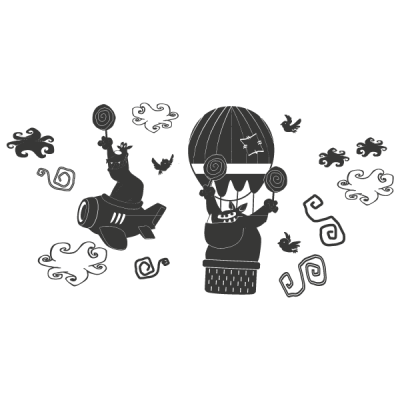 Vinilo Decorativo Infantil IN058