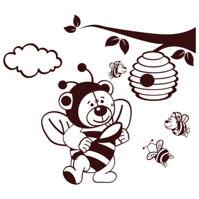 Vinilo Decorativo Infantil IN155