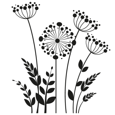 Vinil Decorativo Floral FL209