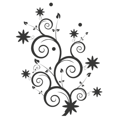 Vinilo Decorativo Floral FL205 2