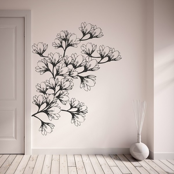 Vinil Decorativo Floral FL097