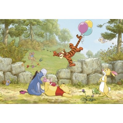 Fotomural Disney WINNIE POOH BALLOONING 8-460 Fotomural Disney WINNIE POOH BALLOONING 8-460