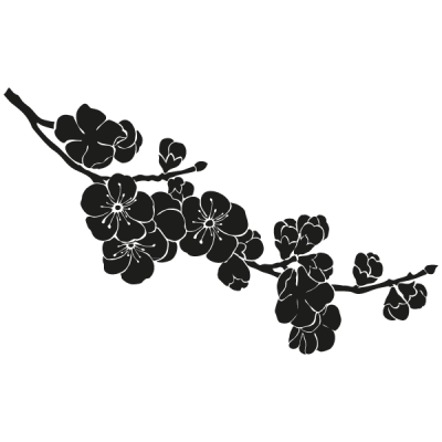 Vinil Decorativo Floral FL073