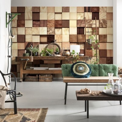 Fotomural LUMBERCHECK