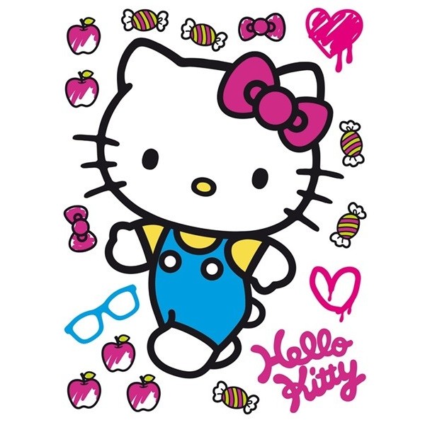 STICKER DISNEY HELLO KITTY DK-1780