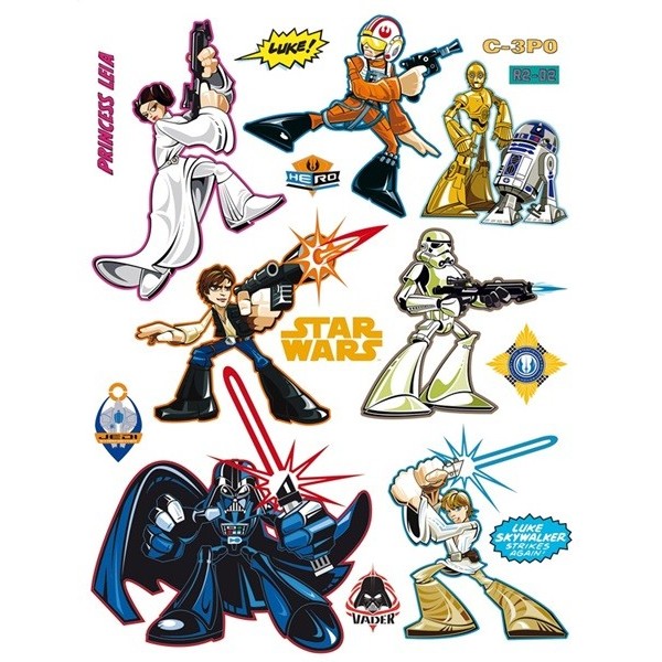 STICKER DISNEY STAR WARS DK-1721