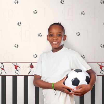 Cenefa jugadores de fútbol