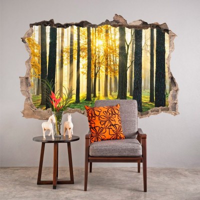 Vinilo Decorativo 3D BOSQUE V3DA001 2