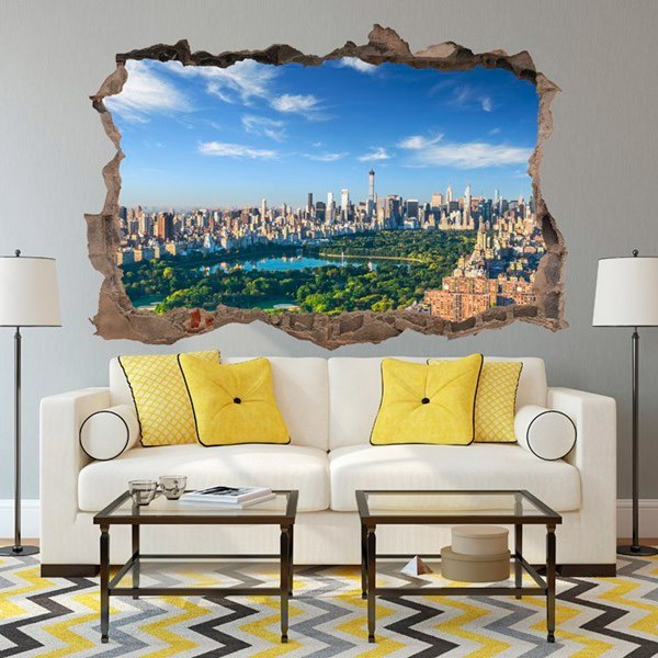 Vinil Decorativo 3D CENTRAL PARK V3DA005 Vinil Decorativo 3D CENTRAL PARK V3DA005