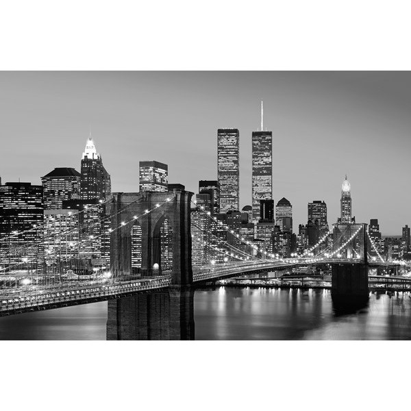 Fotomural MANHATTAN SKYLINE AT NIGHT 625