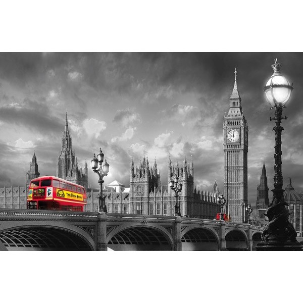 Fotomural BUS ON WESTMINSTER BRIDGE 697