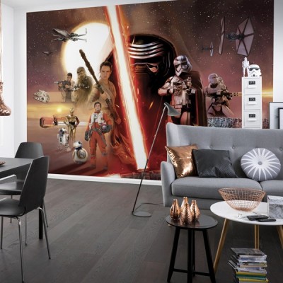 Fotomural STAR WARS EP7 COLLAGE 8-492