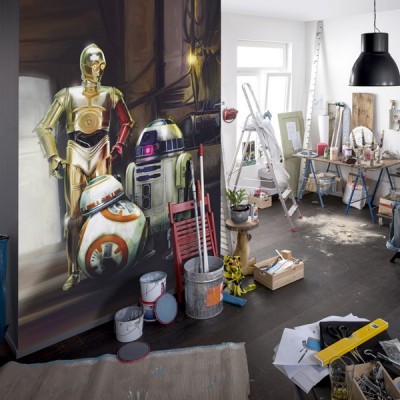 Fotomural STAR WARS THREE DROIDS 4-447 2