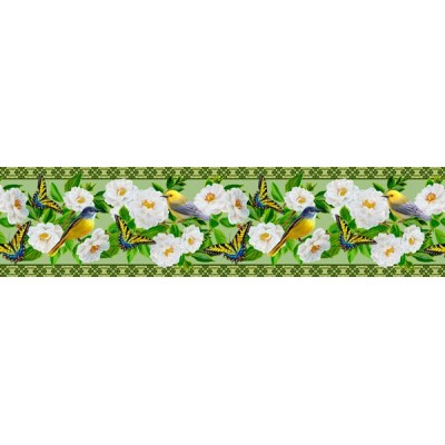 Sanefa Decorativa FLORAL CEF024