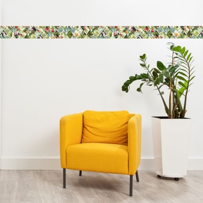 Sanefa Decorativa FLORAL CEF021