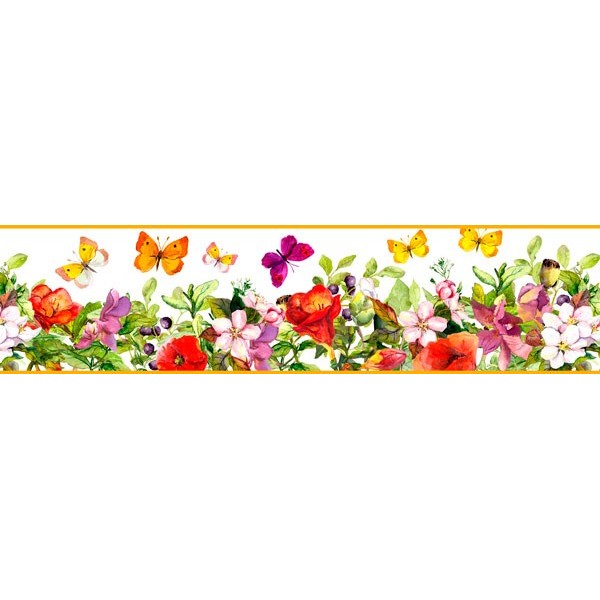 Cenefa Decorativa FLORAL CEF019