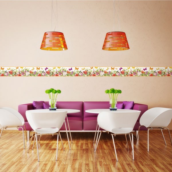 Cenefa Decorativa FLORAL CEF019