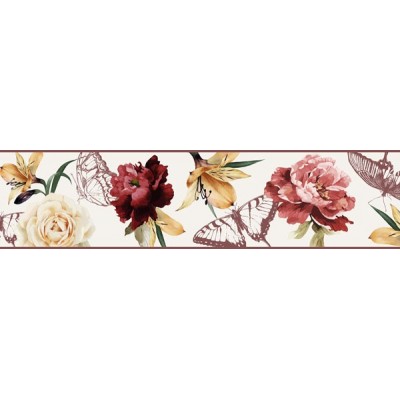 Sanefa Decorativa FLORAL CEF018