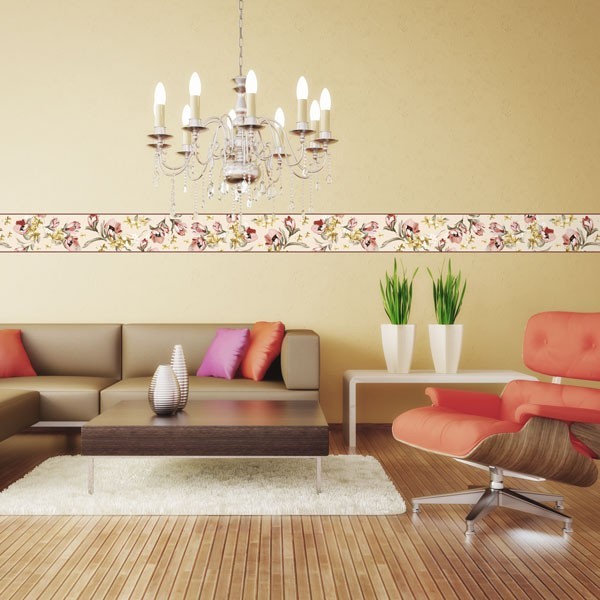 Cenefa Decorativa FLORAL CEF017