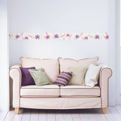 Sanefa Decorativa FLORAL CEF011 2