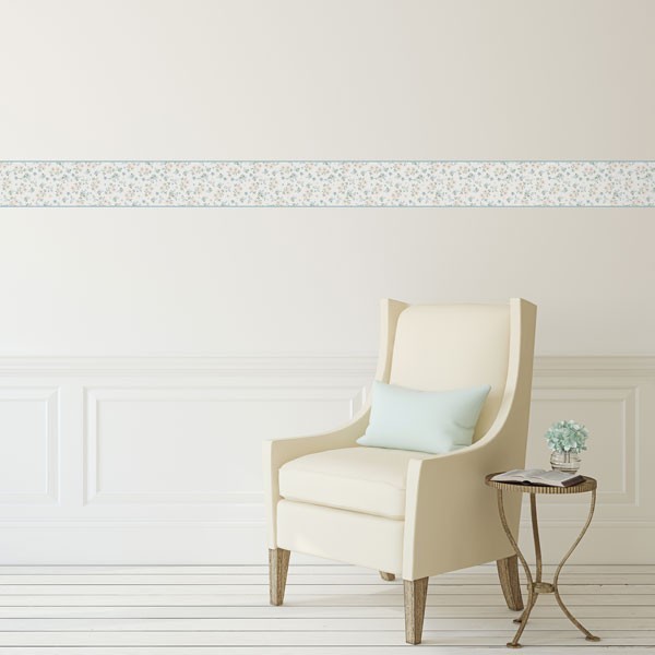 Sanefa Decorativa FLORAL CEF010