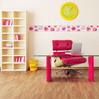 Sanefa Decorativa FLORAL CEF008