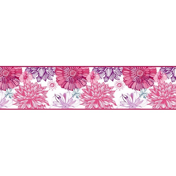 Cenefa Decorativa FLORAL CEF007