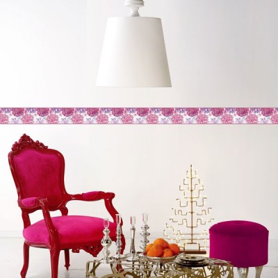 Sanefa Decorativa FLORAL CEF007