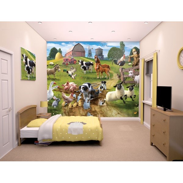 Fotomural Infantil FARMYARD FUN