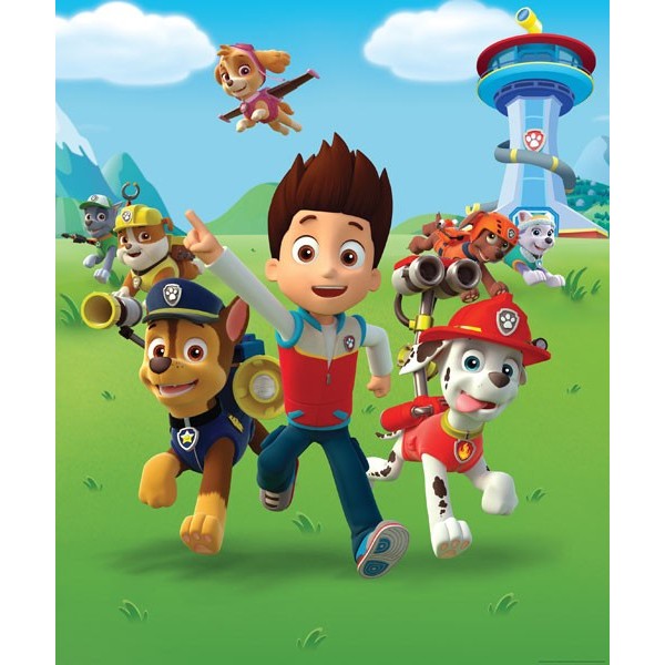 Fotomural Infantil PAW PATROL