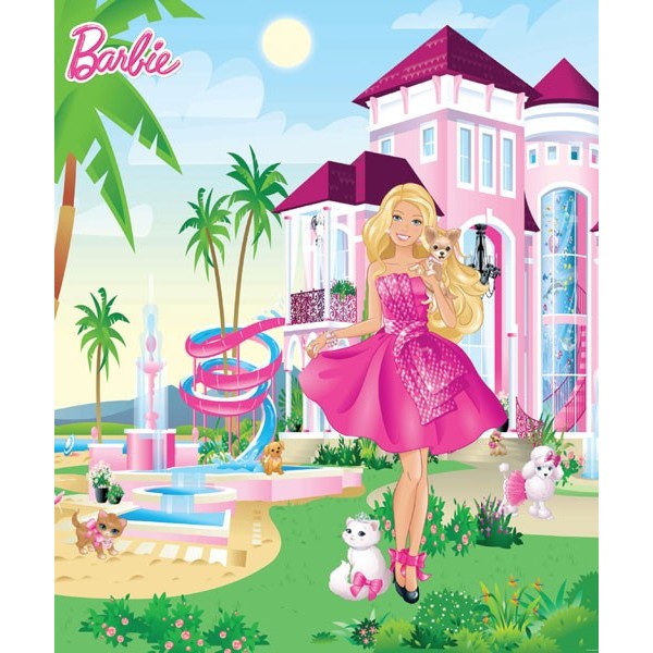 Fotomural Infantil BARBIE