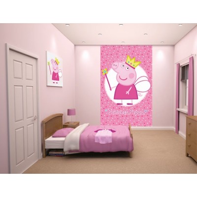 Fotomural Infantil PRINCESS PEPPA PIG 