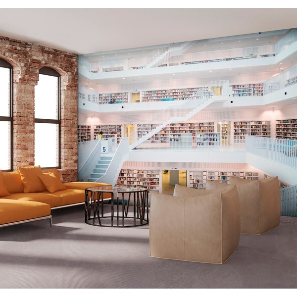 Fotomural W4PL LIBRARY 002