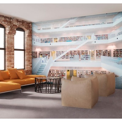 Fotomural W4PL LIBRARY 002