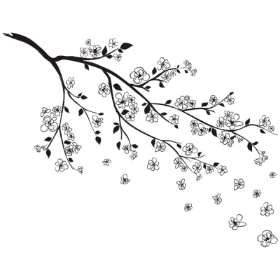 Vinil Decorativo Floral FL103