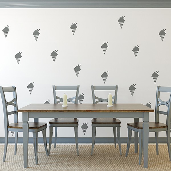Vinilo Decorativo Helados PA037