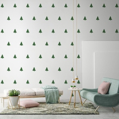 Vinil Decorativo Abetos PA026