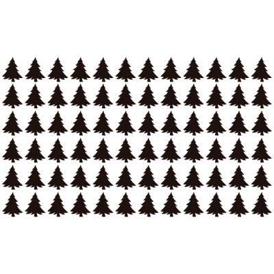 Vinilo Decorativo Abetos PA026 2