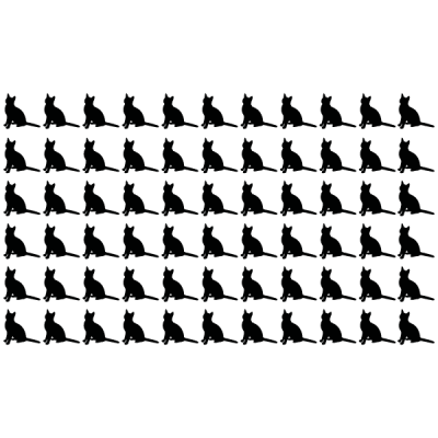 Vinil Decorativo Gatos PA009