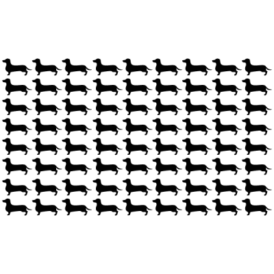 Vinil Decorativo Dachshunds PA008