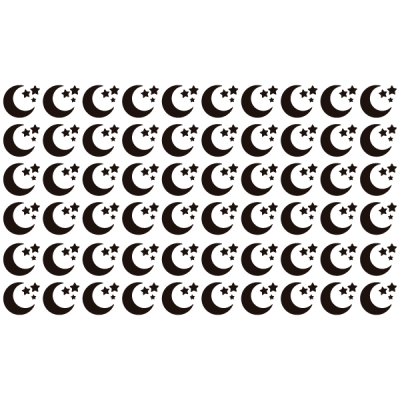 Vinilo Decorativo Lunas PA022 2